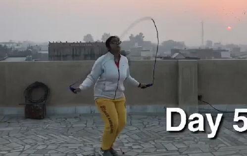 怎么学会跳绳成人女生视频