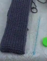 编织成人围脖视频,跟随视频教程编织时尚围脖